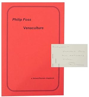 Imagen del vendedor de Venaculture (Signed First Edition) a la venta por Jeff Hirsch Books, ABAA
