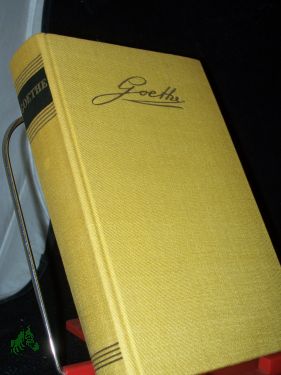 Seller image for Goethe : ein Lesebuch f. unsere Zeit / von Walther Victor for sale by Antiquariat Artemis Lorenz & Lorenz GbR