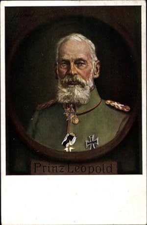 Künstler Ansichtskarte / Postkarte Prinz Leopold von Bayern