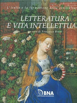 Bild des Verkufers fr Letteratura e vita intellettuale zum Verkauf von Librodifaccia