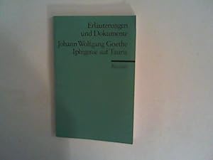 Bild des Verkufers fr Erlauterungen Und Dokumente. Iphigenie auf Tauris zum Verkauf von ANTIQUARIAT FRDEBUCH Inh.Michael Simon