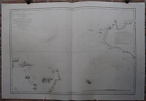 Antique map-SEA CHART-SICILY-TUNESIA-PANTELLERIA-Depot de la Marine-1843