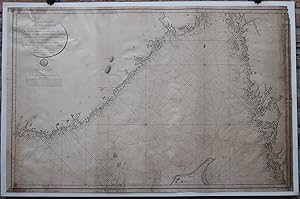Antique map-COAST-SEA CHART-NORWAY-SWEDEN-SKAGERRAK-Depot de la Marine-1813