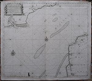 Rare Antique Map-CHANNEL-ENGLAND-FRANCE-SEA CHART-de Vries-van Keulen-c.1695