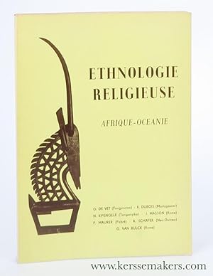 Bild des Verkufers fr Ethnologie Religieuse. Afrique - Oceanie. zum Verkauf von Emile Kerssemakers ILAB