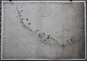 Antique map-COAST-NORWAY-KRISTIANSAND-EGERSUND-Depot de la Marine-1812