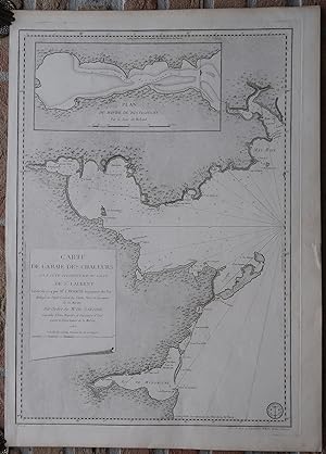 Antique map-SEA CHART-CANADA-NEW BRUNSWICK-GULF OF ST. LAWRENCE-Hermite-1780