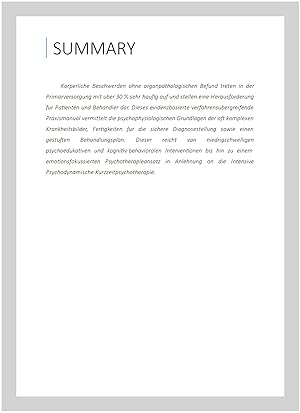 Image du vendeur pour Psychophysiologische Storungen : Ein Leitfaden Fur Diagnose, Psychotherapie Und Psychosomatische Grundversorgung -Language: german mis en vente par GreatBookPricesUK