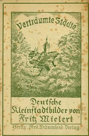 Seller image for Vertrumte Stdte. Deutsche Kleinstadtbilder. for sale by Online-Buchversand  Die Eule