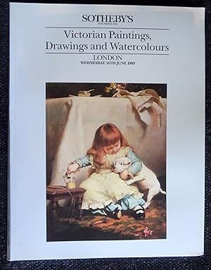 Victorian Paintings, Drawings and Watercolours.14 June 1989. Sotheby's London Auction Catalogue A...