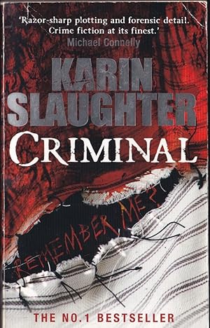 Imagen del vendedor de Criminal (The Will Trent Series) a la venta por Caerwen Books