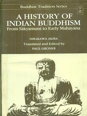 Seller image for A history of Indian buddhism for sale by Miliardi di Parole