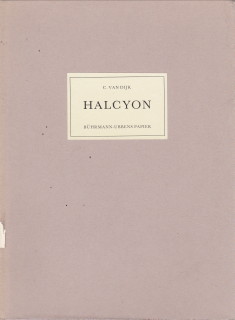 Halcyon. Twee delen: Het mooiste typografische tijdschrift ooit in ons land gemaakt en Inhoud 194...