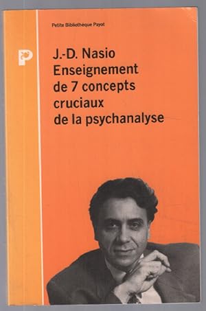 Image du vendeur pour Enseignement de 7 concepts cruciaux de la psychanalyse mis en vente par librairie philippe arnaiz