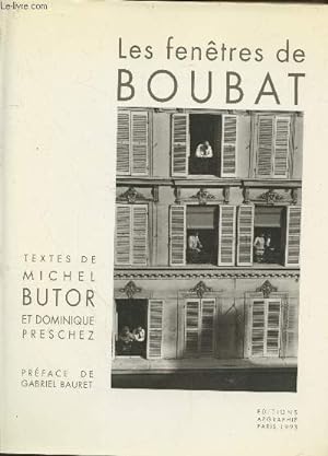 Les fenêtres de Boubat (Avec envoi d'auteur)