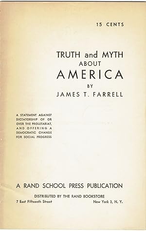 Truth and Myth about America [Cover title]