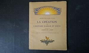 Histoires pour Rachel et David - La Création et l'Histoire d'Adam et d'Eve