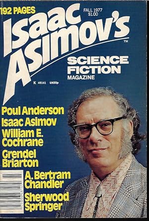 Bild des Verkufers fr ISAAC ASIMOV'S Science Fiction: Fall 1977 zum Verkauf von Books from the Crypt