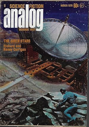 Immagine del venditore per ANALOG Science Fiction/ Science Fact: March, Mar. 1970 ("One Step from Earth") venduto da Books from the Crypt