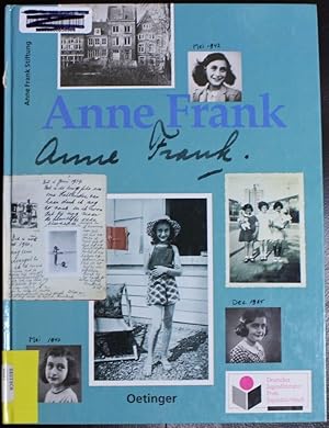 Imagen del vendedor de Anne Frank. a la venta por GuthrieBooks