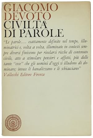 CIVILTA' DI PAROLE.: