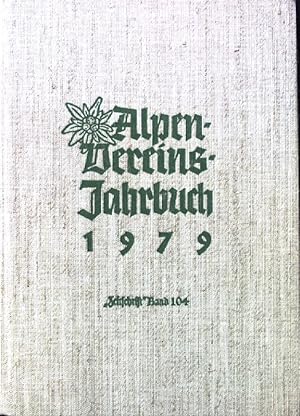 Bild des Verkufers fr Alpenvereins-Jahrbuch 1979. "Zeitschrift", Band 104. zum Verkauf von books4less (Versandantiquariat Petra Gros GmbH & Co. KG)