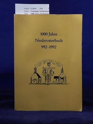1000 Jahre Niederotterbach 992-1992. o.A.