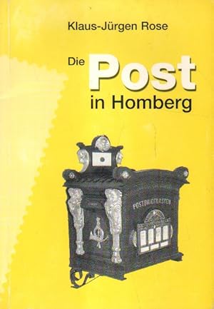 Bild des Verkufers fr Die Post in Homberg. zum Verkauf von Versandantiquariat Boller