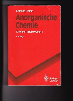Seller image for Latscha, Klein, Chemie - Basiswissen 1 - Anorganische Chemie for sale by sonntago DE