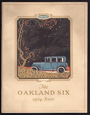 OAKLAND SIX, 1924 SERIES PROMOTIONAL ITEMS