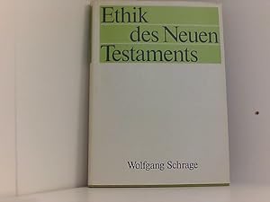 Bild des Verkufers fr Ethik des Neuen Testaments. zum Verkauf von Book Broker