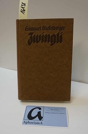 Imagen del vendedor de Zwingli. Roman. a la venta por AphorismA gGmbH