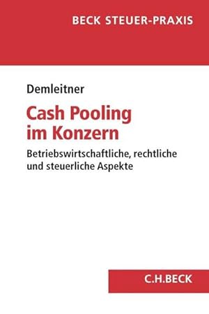 Imagen del vendedor de Cash Pooling im Konzern a la venta por Rheinberg-Buch Andreas Meier eK