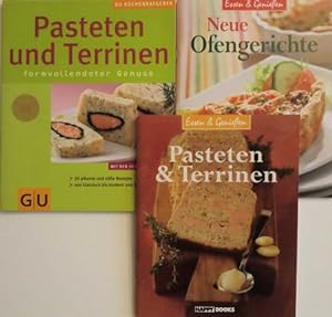 3 BÜCHER: Neue Ofengerichte / Pasteten & Terrinen / Pasteten und Terrinen
