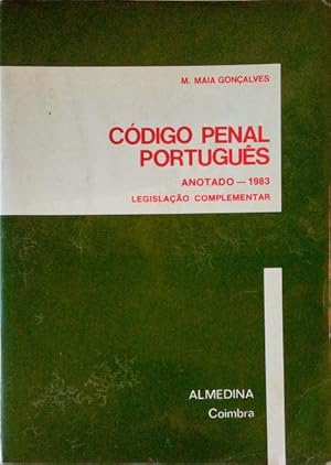 Seller image for CDIGO PENAL PORTUGUS. [1. EDIO] for sale by Livraria Castro e Silva