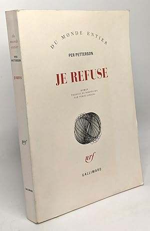 Seller image for Je refuse for sale by crealivres