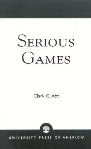 Imagen del vendedor de Serious Games a la venta por GreatBookPrices