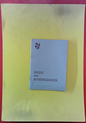 Imagen del vendedor de Segen des Rosenkranzes a la venta por biblion2