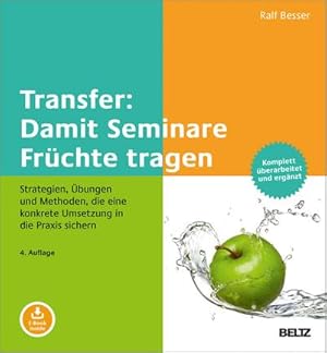 Bild des Verkufers fr Transfer: Damit Seminare Frchte tragen zum Verkauf von Rheinberg-Buch Andreas Meier eK