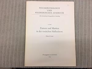 Bild des Verkufers fr Fratzen und Masken in der toxischen Halluzinose. Psychopathologie und bildnerischer Ausdruck. Eine internationale ikonographische Sammlung. 21. Serie zum Verkauf von Genossenschaft Poete-Nscht