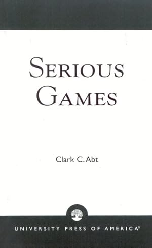 Imagen del vendedor de Serious Games a la venta por GreatBookPricesUK