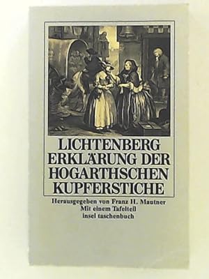 Immagine del venditore per Erklrung der Hogarthschen Kupferstiche venduto da Leserstrahl  (Preise inkl. MwSt.)