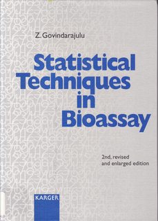 Statistical Techniques in Bioassay