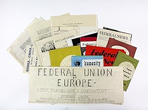 Bild des Verkufers fr COLLECTION OF POST-WAR FEDERALIST BOOKLETS AND PROPAGANDA MATERIALS zum Verkauf von LUCIUS BOOKS (ABA, ILAB, PBFA)