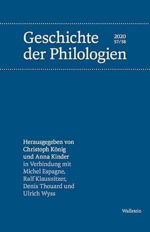 Seller image for Geschichte der Philologien for sale by moluna