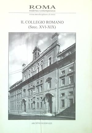 Bild des Verkufers fr Roma moderna e contemporanea III, 3 - 1995 Il Collegio Romano (Secc. XVI-XIX) zum Verkauf von Librodifaccia