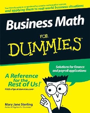 Seller image for Business Math for Dummies (Paperback or Softback) for sale by BargainBookStores