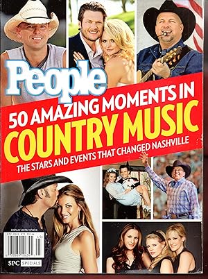 Seller image for People " 50 Amazing Moments in Country Music " 2014 for sale by Warren Hahn