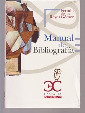 Imagen del vendedor de MANUAL DE BIBLIOGRAFIA a la venta por LIBRERIA TORMOS