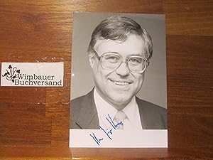 Bild des Verkufers fr Original Autogramm Hans-Jrgen Krupp Senator Hamburg /// Autogramm Autograph signiert signed signee zum Verkauf von Antiquariat im Kaiserviertel | Wimbauer Buchversand